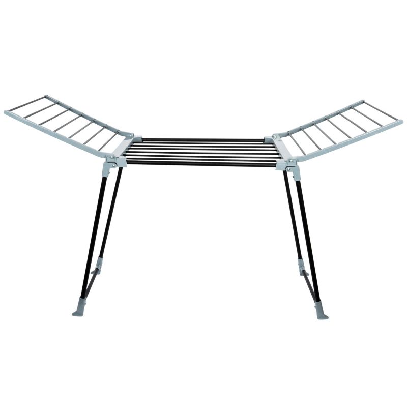 Suszarka na pranie Rodeno czarna składana grube pręty 1 szt.