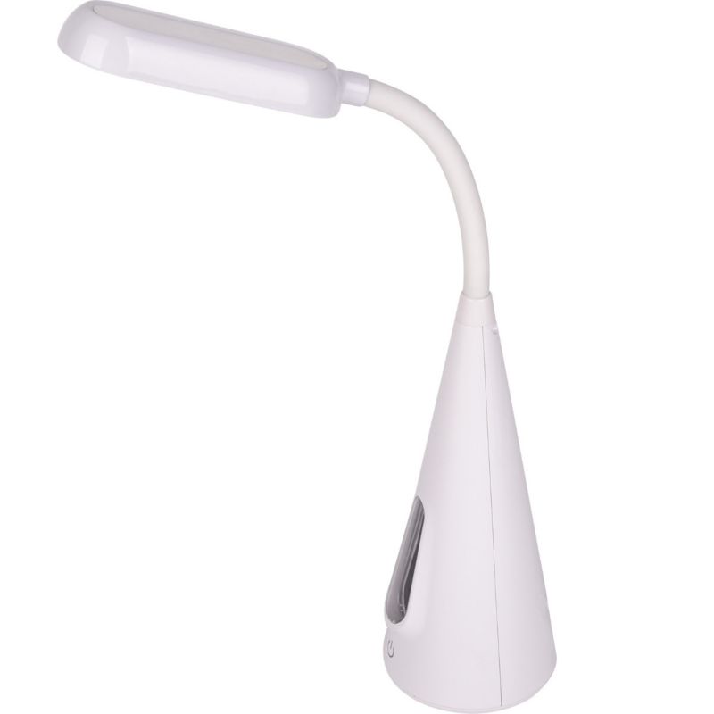 Lampka biurkowa Polux Multi biała LED 7W 3000K 250lm IP20 wym: 47.2 x 9 x 9.2 cm tworzywo sztuczne - 1 szt.