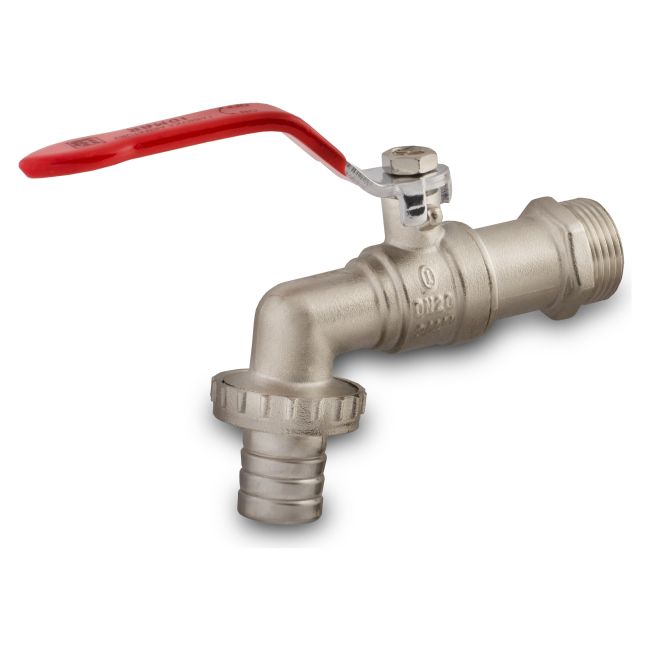 Kurek kulowy czarpalny niklowany Idmar Group 3/4"