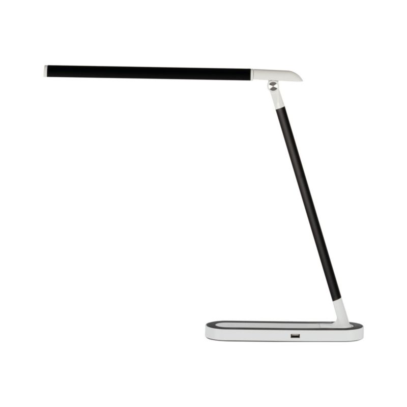 Lampka biurkowa LED LightLogic LL CATAL LED W/B 66406 dla dzieci biało-czarna 1 szt.