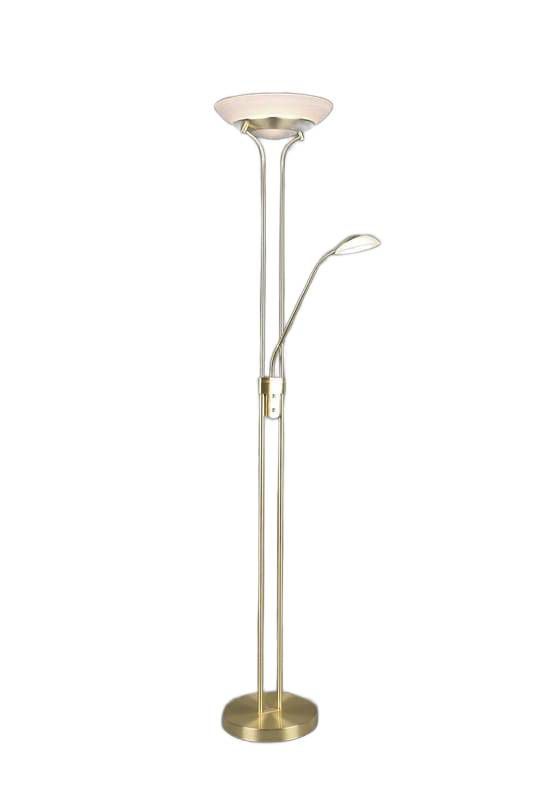 Lampa podłogowa stojąca RL Orson złoto-biała LED 31.5W 3000K 3150lm wym: 180 x 32,5 x 32,5 cm - 1 szt.