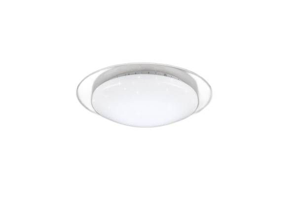 Plafon sufitowy RL Bilbo biało-przezroczysty LED 13W 2700K-6000K 1000 lm IP20 wym: 8,7 x 35 x 35 cm tworzywo sztuczne - 1 szt.