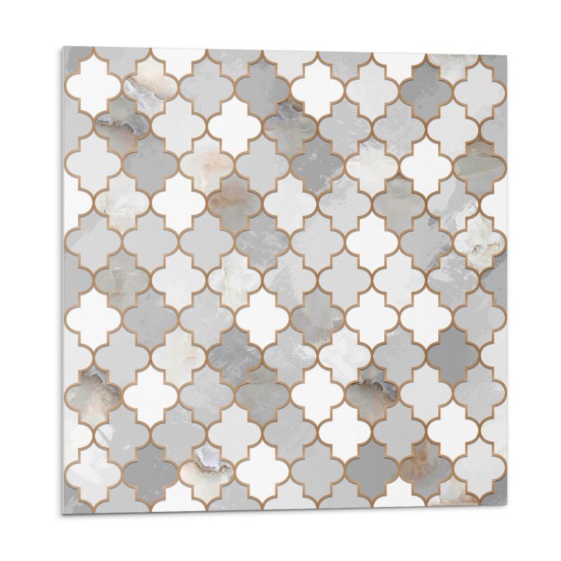 Kafelki samoprzylepne Wallfluent 30x30 cm Kształty w mozaice pełne kolorów 9 szt.