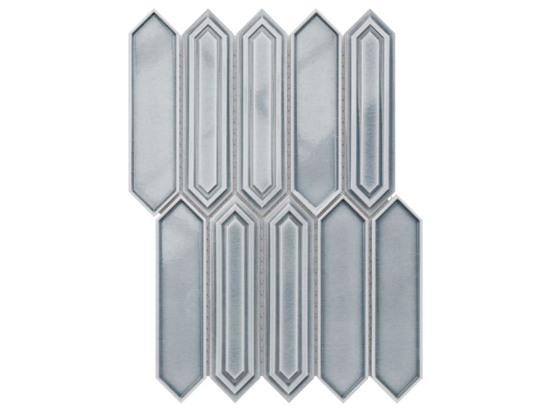 Mozaika ceramiczna Ilcom Vertigo grey szara 35.0 x 25.5 cm 1 szt.