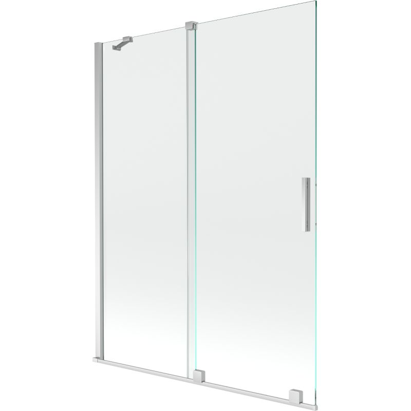 Parawan nawannowy przesuwany Mexen Velar transparentny 130x150 cm 1 szt.