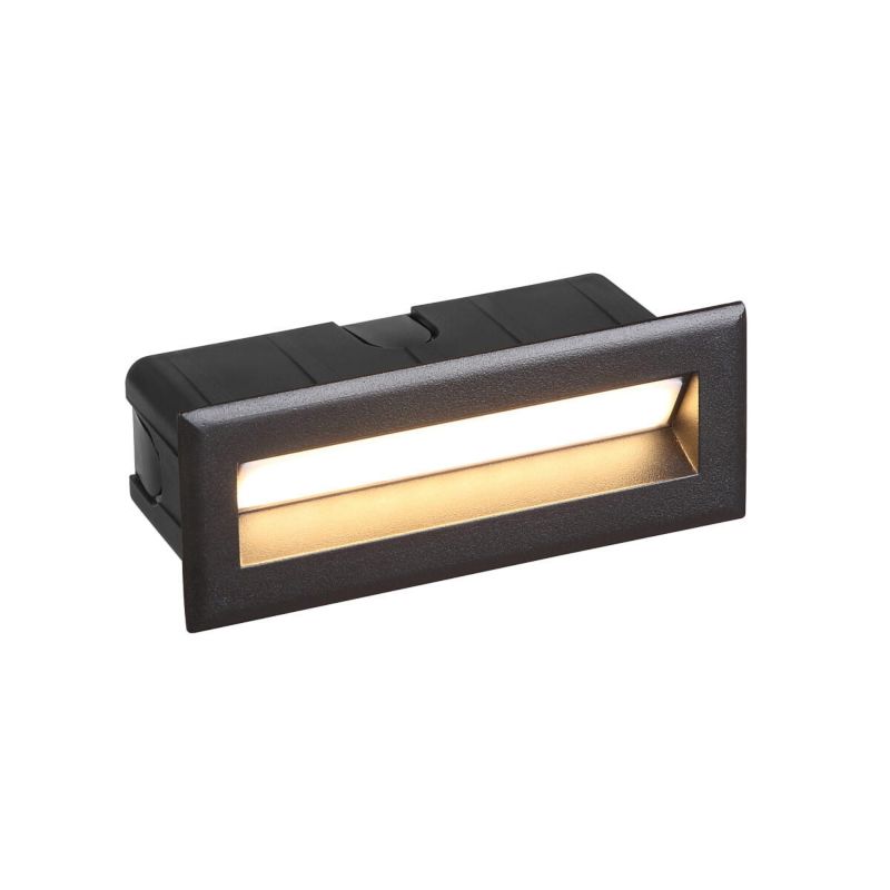 Oprawa zewnętrzna wpuszczana Nowodvorski Lighting Bay czarna LED 5W 3000K 360lm IP65 wym: 5,5 x 13,7 cm - 1 szt.