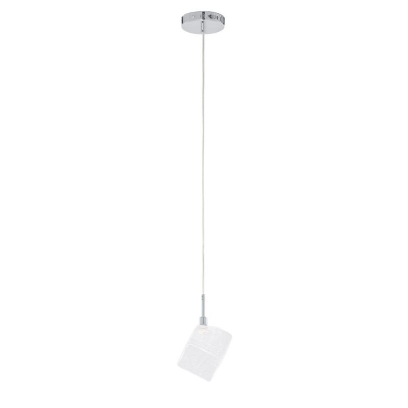 Lampa sufitowa wisząca Italux Zen 0136 chromowana nowoczesna 1xG9 x 28W 1 szt.