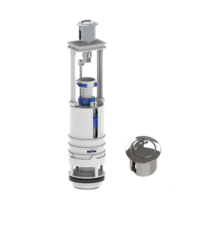 Zawór spustowy KK-Pol ZSD-209 3/6" duo Max Chrom torebka 1 szt.