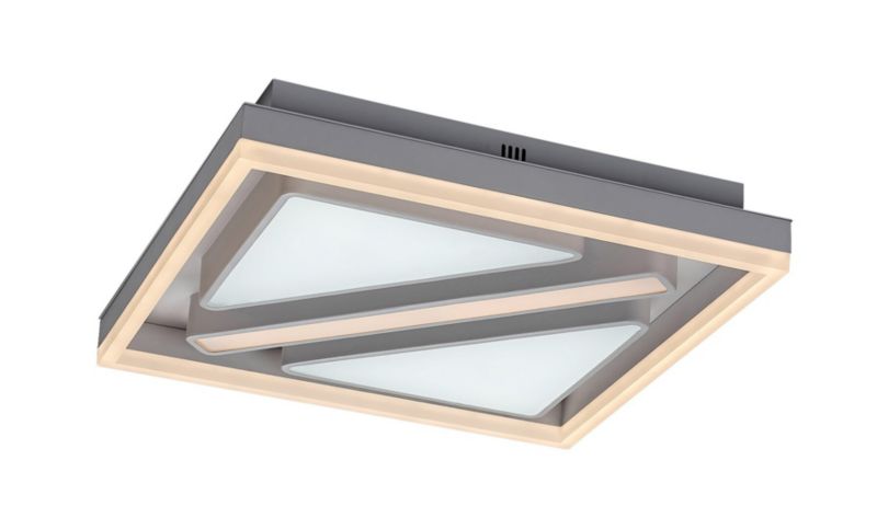 Plafon sufitowy nowoczesny Rabalux Gremin biały LED 73W 3000K-6000K 3750lm IP20 wym: 7,5 x 40 x 40 cm metal - 1 szt.
