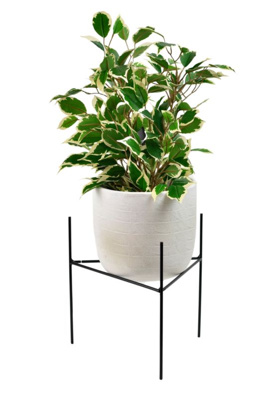 Stojak na donice Direct Home and Garden czarny trójkąt S 1 szt.