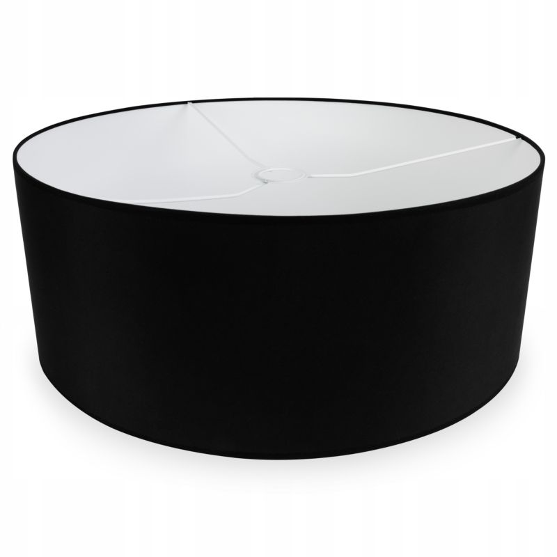 Abażur do lampy wiszącej Light Home LH okrągły E27 czarny 50cm 1szt.