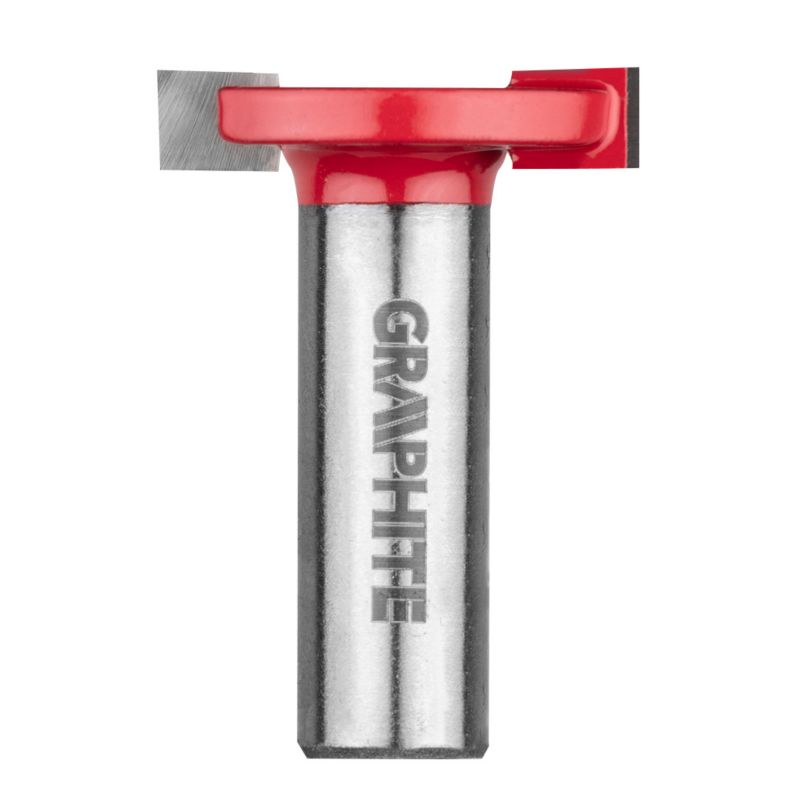 Frez do wpustów GRAPHITE HM, 32 x 6.35 mm, trzpień 12 mm 1 szt