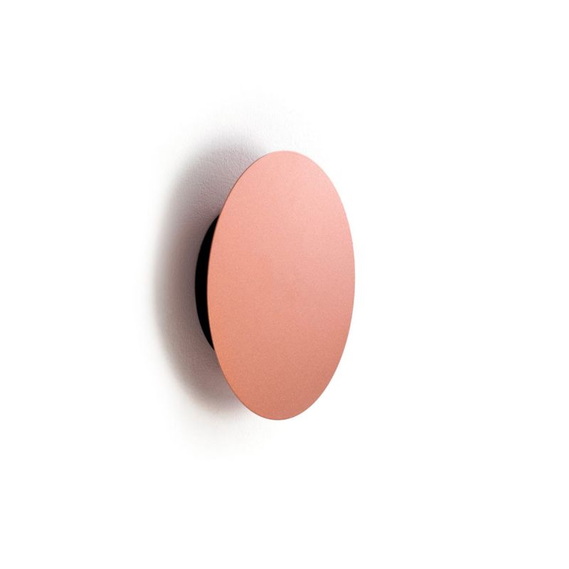 Kinkiet ścienny Nowodvorski Lighting Ring miedź-czarny LED 7W 3000K 60lm IP20 wym: 15 x 15 cm - 1 szt.