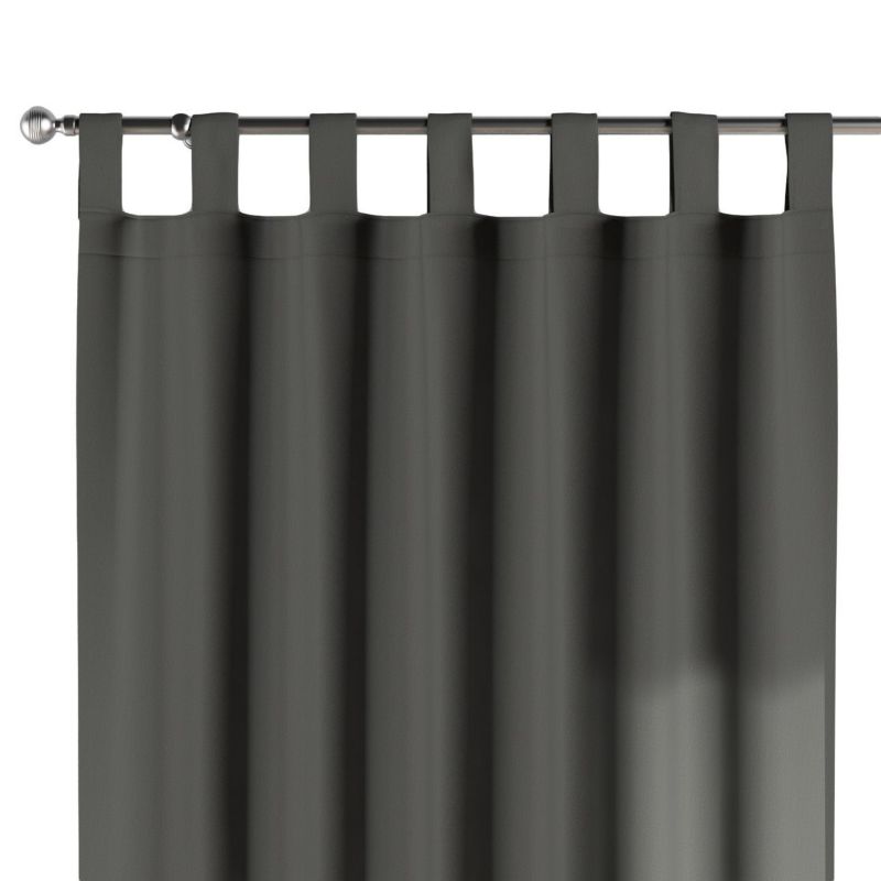 Zasłona na szelkach 1 szt. 130 x 260 cm Dekoria szary 1 szt.