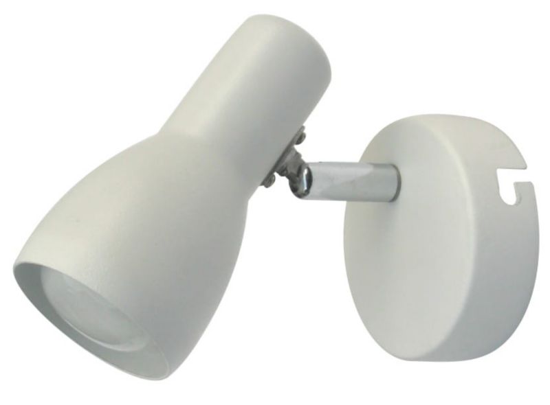 Kinkiet ścienny Candellux Picardo biały 1 x E14 x 40W IP20 wym: 12 x 8 x 15 cm - 1 szt.