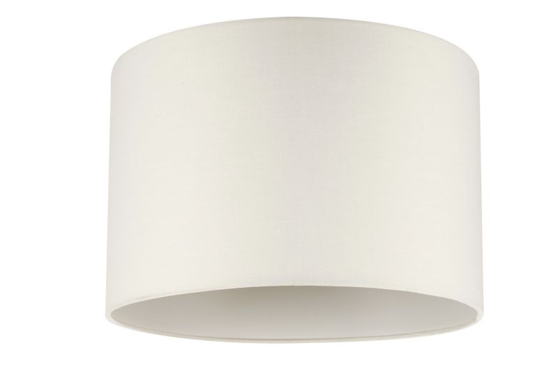 Abażur okrągły GoodHome Kpezin M kremowy