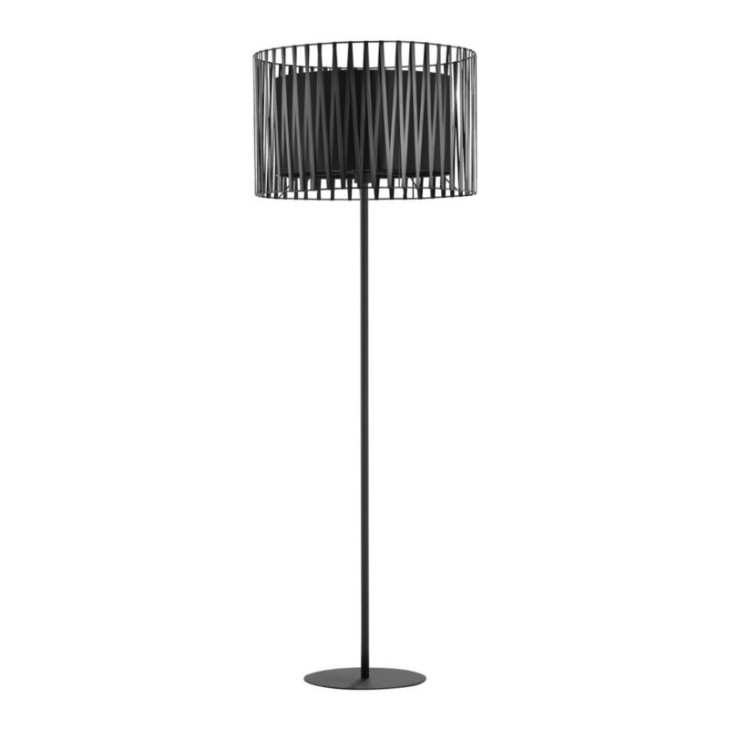 Lampa podłogowa stojąca TK-Lighting Harmony czarna 1 x E27 x 20W wym: 158 x 50 x 50 cm - 1 szt.