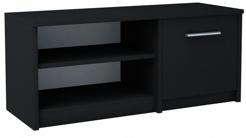 Szafka rtv Matkam stolik bodo 1D 100 cm komoda ufc czarny 1 szt.