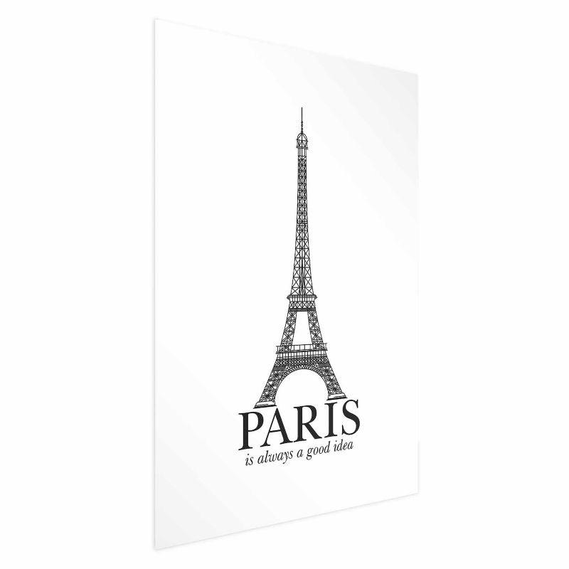 Plakat Artgeist Paris 21x30 cm bez ramy 1 szt