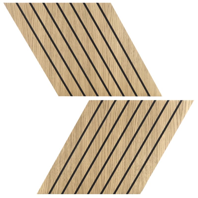 Panel ścienny Max-Stone MDF dekoracyjny Honeybee frezowany - komplet - lewy i prawy 26x45 cm 1 szt.