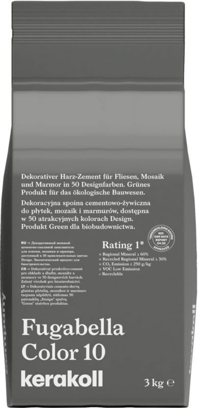 Fuga Kerakoll Fugabella Color 10 3 kg