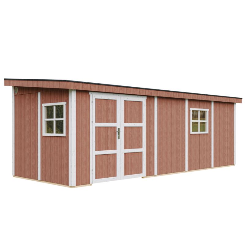 Domek ogrodowy LP SmartSide TIMBELA M941B-REDWOOD RED 14,3 m² bez podłogi 1 szt.