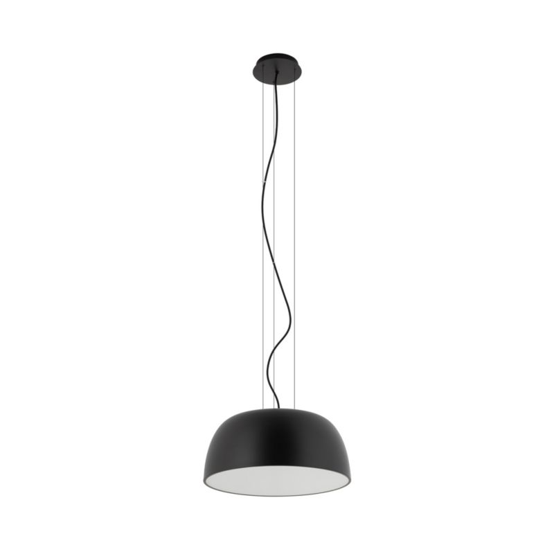 Lampa wisząca Nowodvorski Lighting Satellite S czarno-biała wym: 160 x 38 x 38 cm 3xE27 x 25W 1 szt.