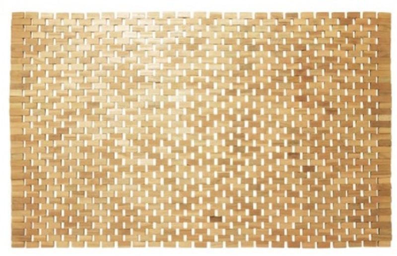 Dywanik łazienkowy Sealskin Woodblock Teak 90x52 cm Antypoślizgowy 1 szt.