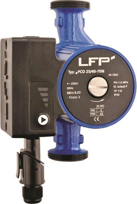 Pompa elektroniczna do C.O. LFP Epco 25/40-70