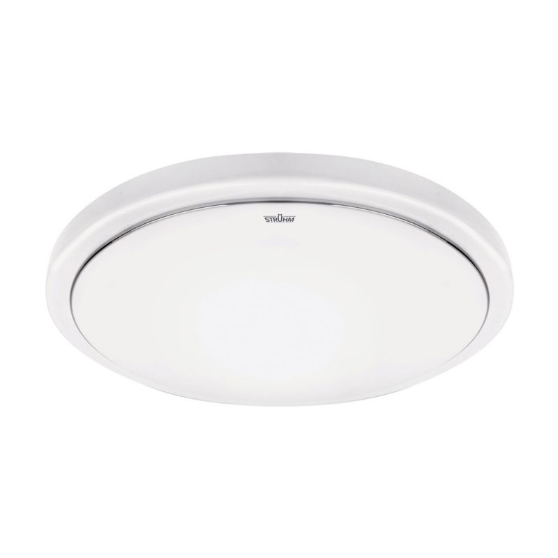 Plafon sufitowy nowoczesny Struhm Sola biały LED 18W 4100K 1235lm łazienkowy IP44 wym: 6,3 x 29 x 29 cm tworzywo sztuczne - 1 szt.