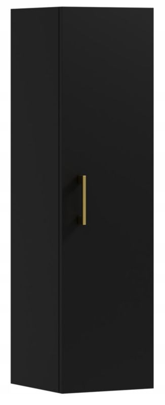 Słupek łazienkowy ADK MEBLE LUNA 110 wiszący czarny (W7) 1 szt