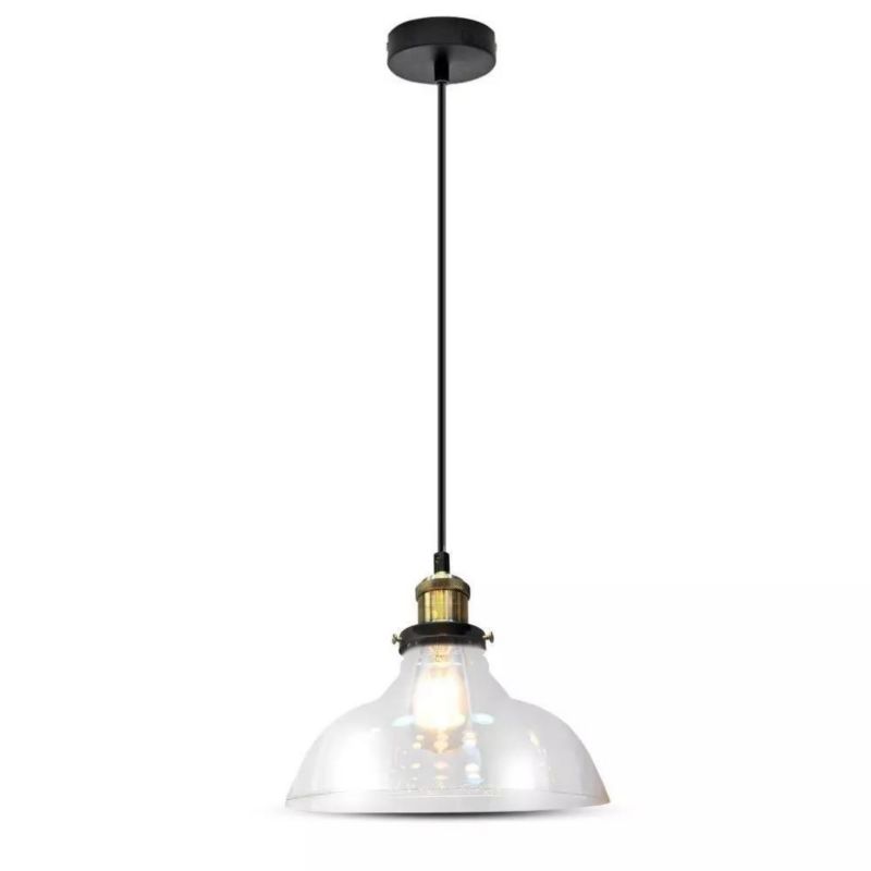 Lampa wisząca V-TAC Vt-7210 przezroczysty wym: 110 x 24 x 24 cm 1xE27 x 1 szt.