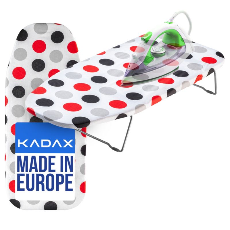 Deska Do Prasowania KADAX 70x30cm Na Stole Do szafy Turystyczna Hotelowa 1szt.