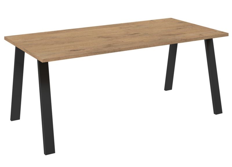 Stół do jadalni metalowe nogi Bonni Kleo 185x90 Dąb Lancelot 1 szt.