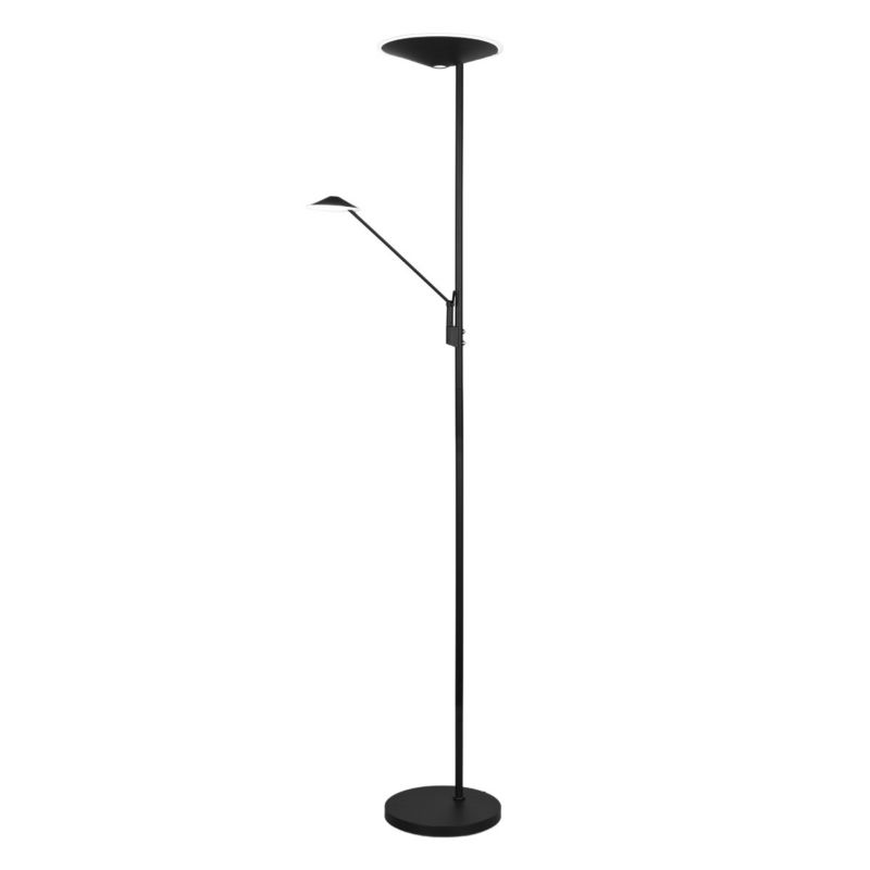 Lampa podłogowa stojąca Trio Branford czarno-biała LED 30W 2700K - 4000K 3500lm wym: 180 x 30 x 30 cm - 1 szt.