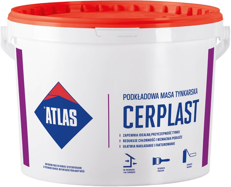 Podkład pod tynki Atlas Cerplast 15 kg