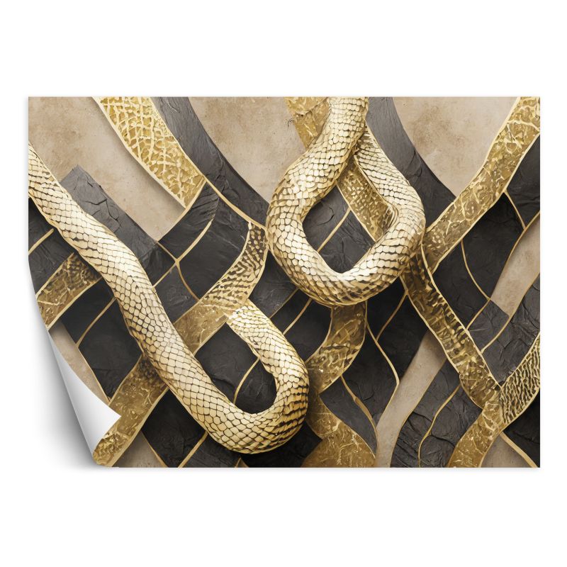 Fototapeta Feeby Tekstura Glamour Skóra węża 350x245 1 szt