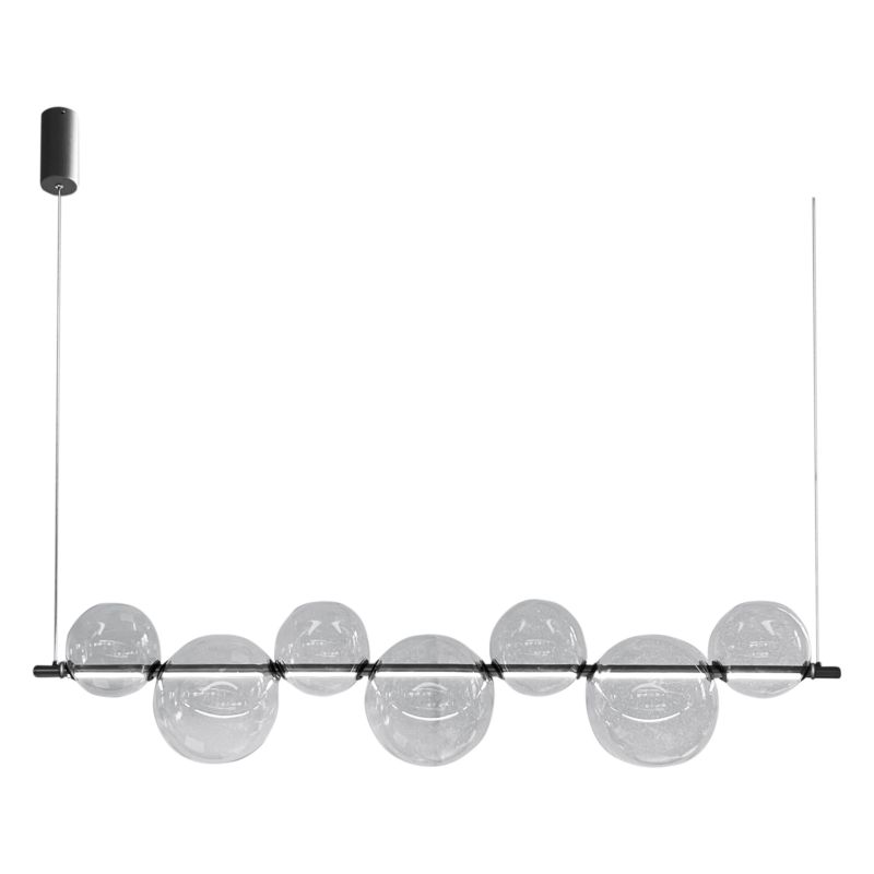 Lampa wiszaca LED Milagro Atola 19W czarna