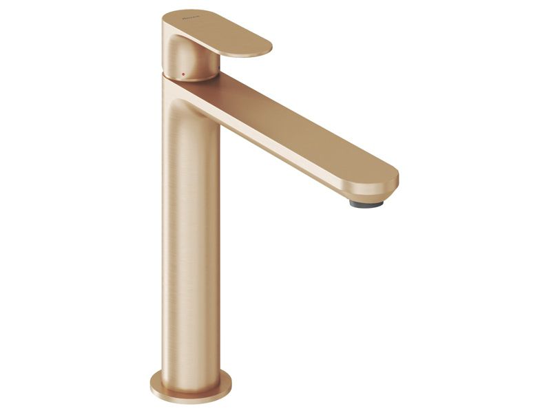 Bateria umywalkowa Ravak stojąca Eleganta EL 014.60RGB 220 mm bez korka, różowe złoto 1 szt