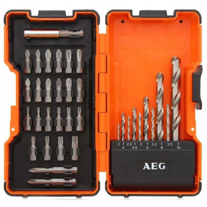 Zestaw Wierteł i Bitów AEG 35 elementów 1 szt.