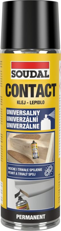 Klej naprawczy Soudal 500 ml kontaktowy w sprayu