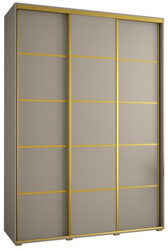 Szafa przesuwna Abiks 45 wysoka Dakota 4 170 kaszmir+kaszmir+złoty 1 szt