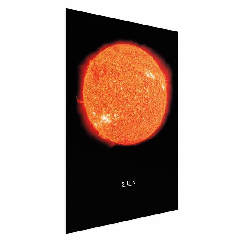 Plakat Artgeist Słońce 21x30 cm bez ramy 1 szt