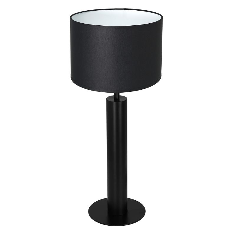 Lampa stołowa Luminex Table Lamps czarny mat-biała 1 x E27 x 15W IP20 wym: 58 x 25 x 25 cm metal - 1 szt.