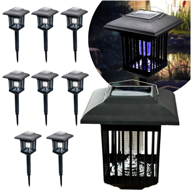 Lampka Solarna Ogrodowa Owadobójcza 2w1 Blixtar B-S-EZO-LAMP-8X 8 szt.