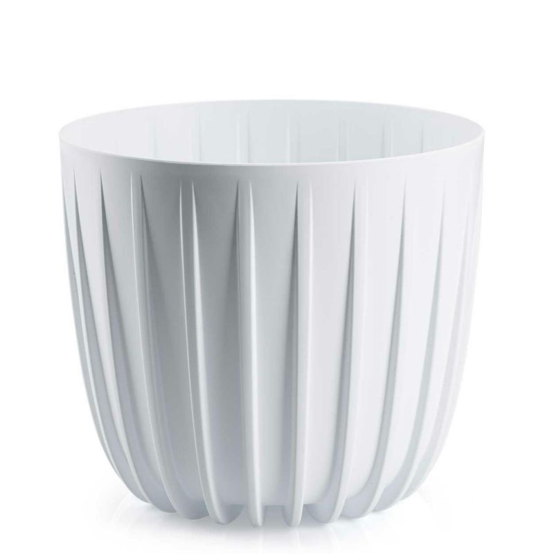 Donica HowHomely Tworzywo Biała 24x21 cm