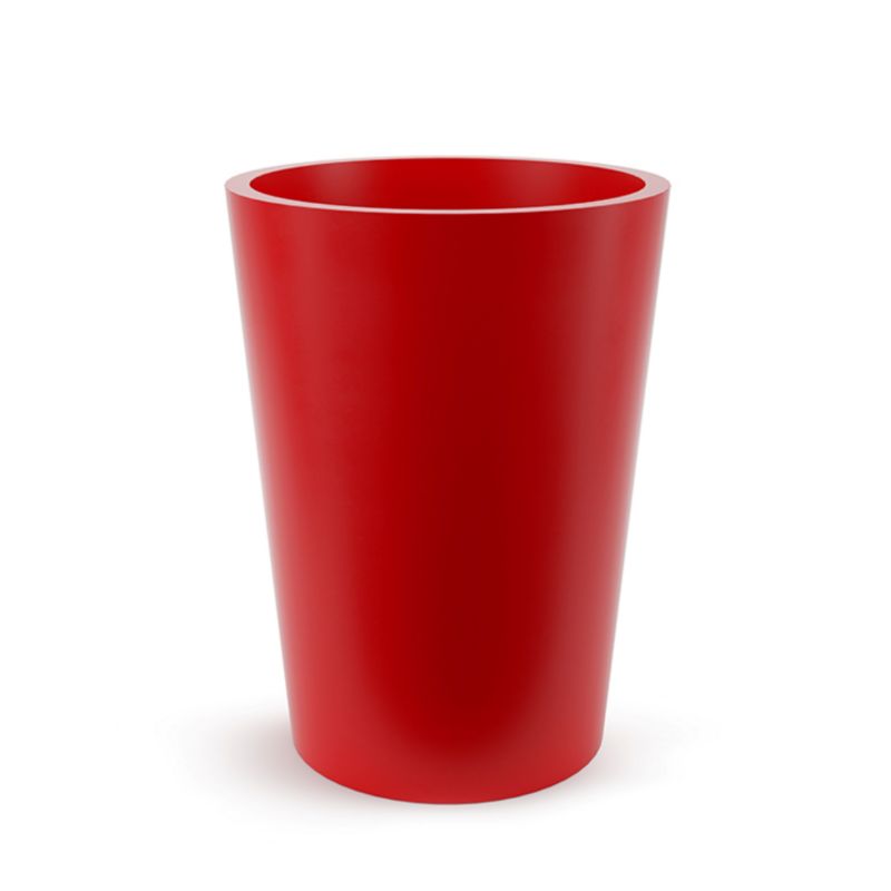 Doniczka PD Concept Do Domu Ogrodu URAN 60 Czerwony 1 szt