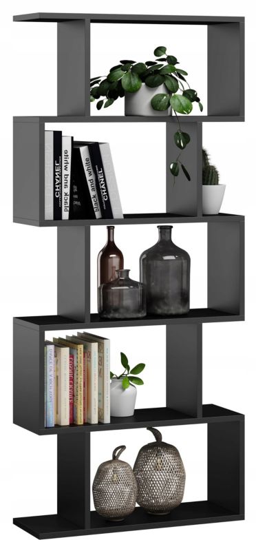 Regał Matkam otwarty BASK szafka Per czarny 1 szt.