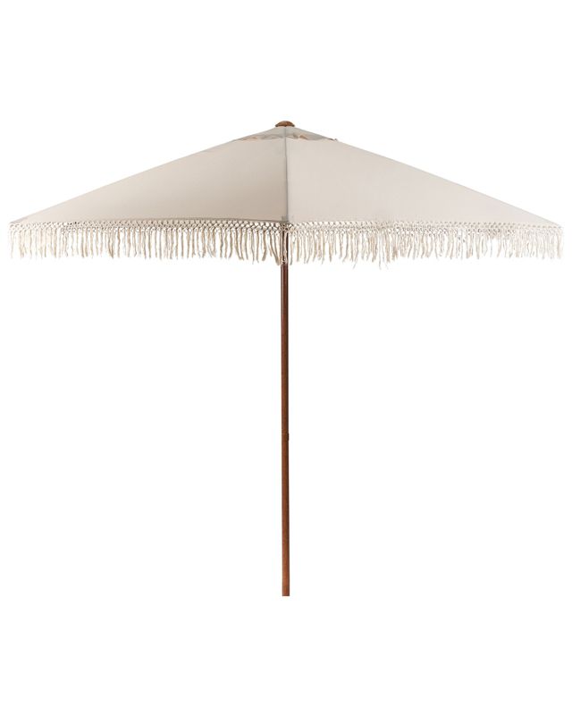 Parasol ogrodowy 258 cm Murasa Beżowy 1 szt.