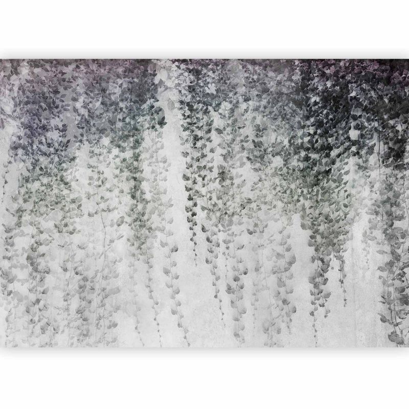 Fototapeta samoprzylepna Artgeist Liście czarna 196x140 (4 części) 10119ab rolka 1 szt